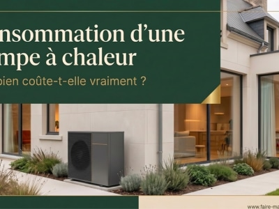 Quelle est la consommation d’une pompe à chaleur ?