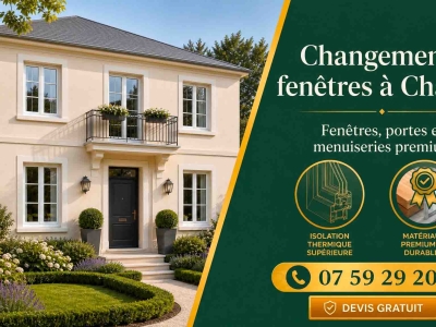 Changement de fenêtres à Chatou (78400)